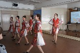 Выступление для гостей и участников танцевального коллектива Палитра