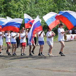 Празднование Дня России в Железнодорожном