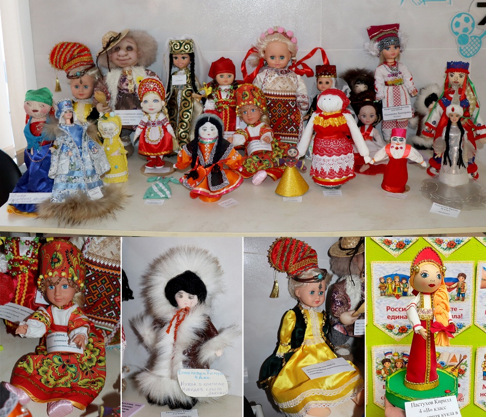Россия в куклах: национальные костюмы