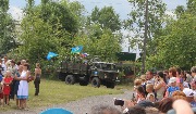 Показательные выступления совместной группы бойцов ВДВ и группы рукопашного боя г.Киренска
