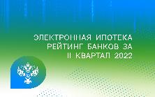 Электронная ипотека. Управление Росреестра по Иркутской области составило рейтинг банков за 2 квартал 2022 года