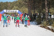 на старте