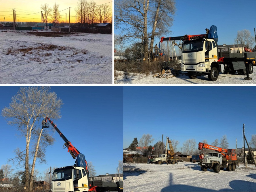 В Октябрьском установят большую искусственную новогоднюю ель