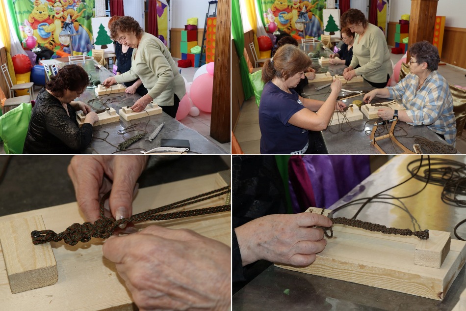 Новое дело серебряных волонтёров: тактические браслеты для наших бойцов