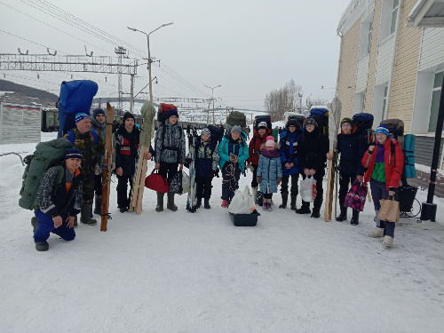 Лыжный поход, в рамках участия в Первенстве России-2022 по спортивному туризму