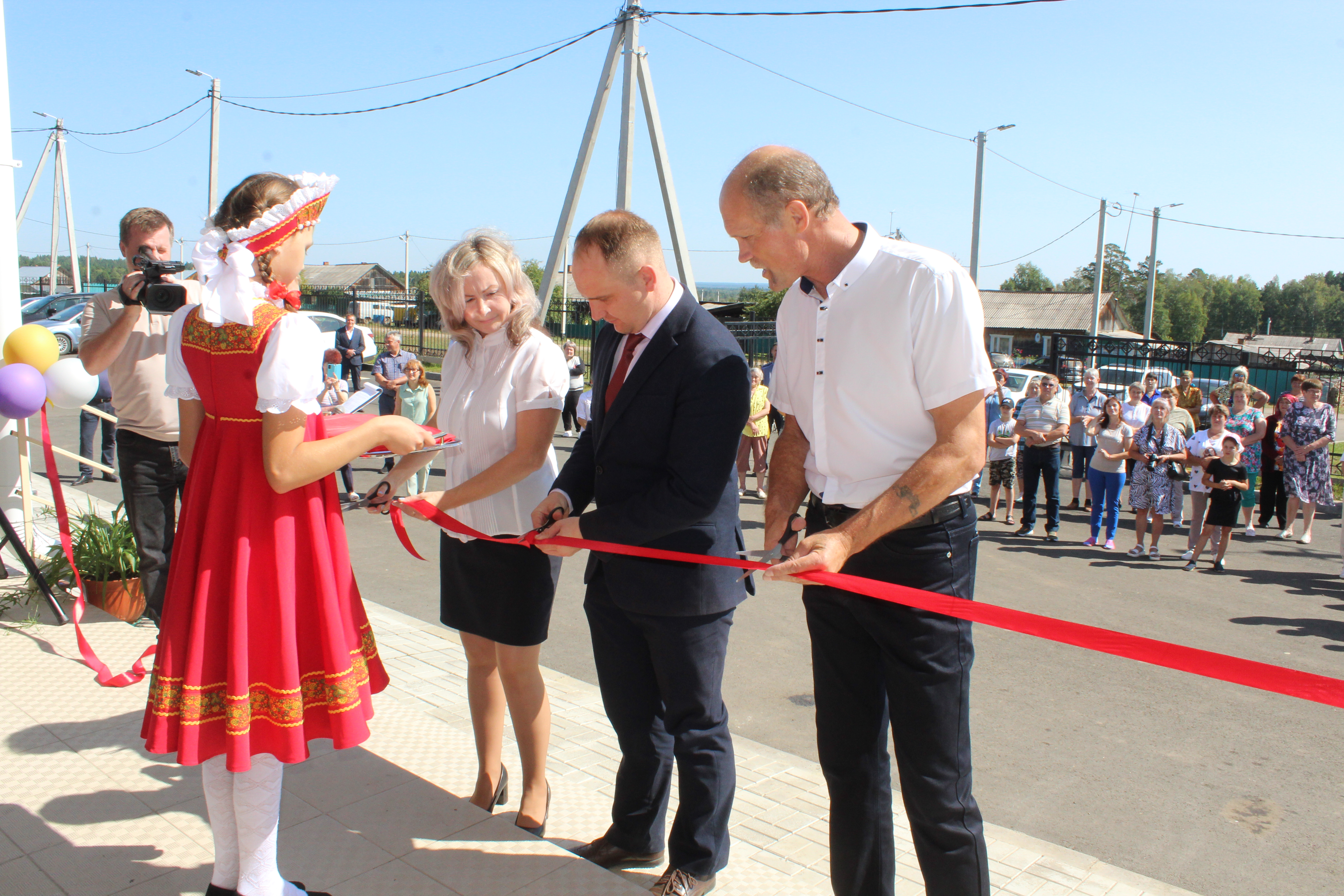 В деревне Евдокимова Тулунского района открыли новый культурно-досуговый центр