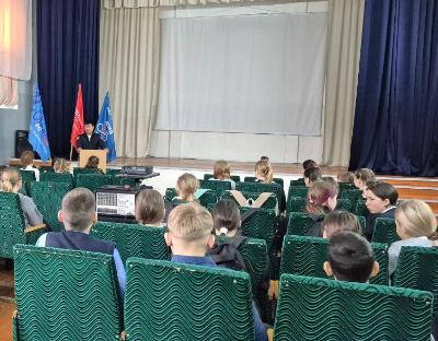 Полицейские в рамках акции «Чистое поколение-2025» провели цикл профилактических лекций