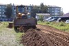 На Новом поселке в рп. Чунский начали строить хоккейный корт