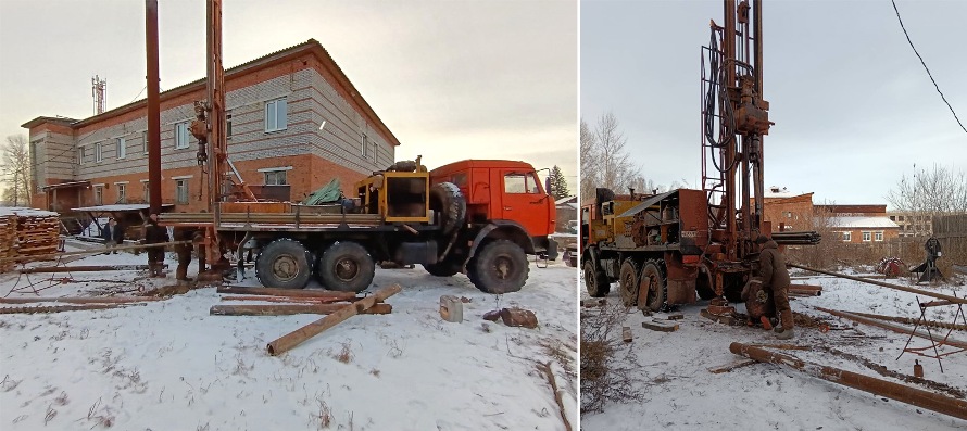 Бурильные работы начались в Октябрьском