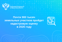 Почти 900 тысяч земельных участков пройдет кадастровую оценку в 2026 году Почти 900 тысяч земельных участков пройдет кадастровую оценку в 2026 году
