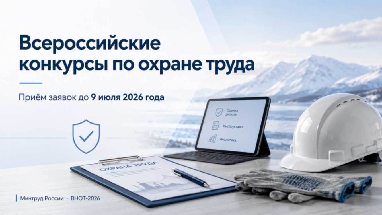 О проведении Всероссийских конкурсов в области охраны труда- 2026
