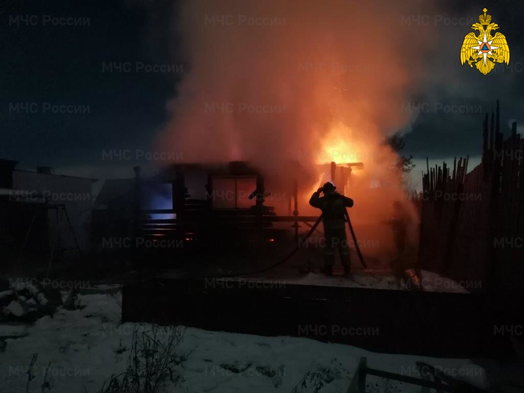 Пожар в г. Ангарске