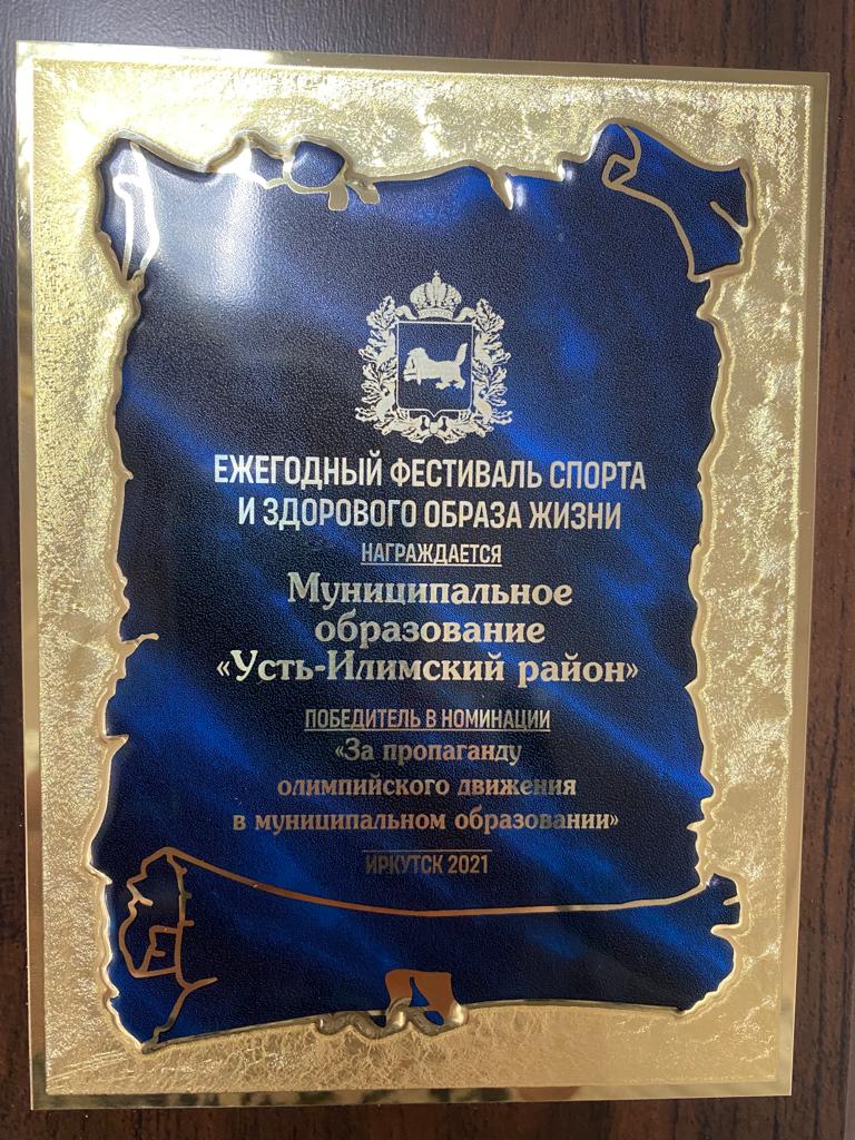 За лучшие достижения в сфере физической культуры и спорта в 2021 году
