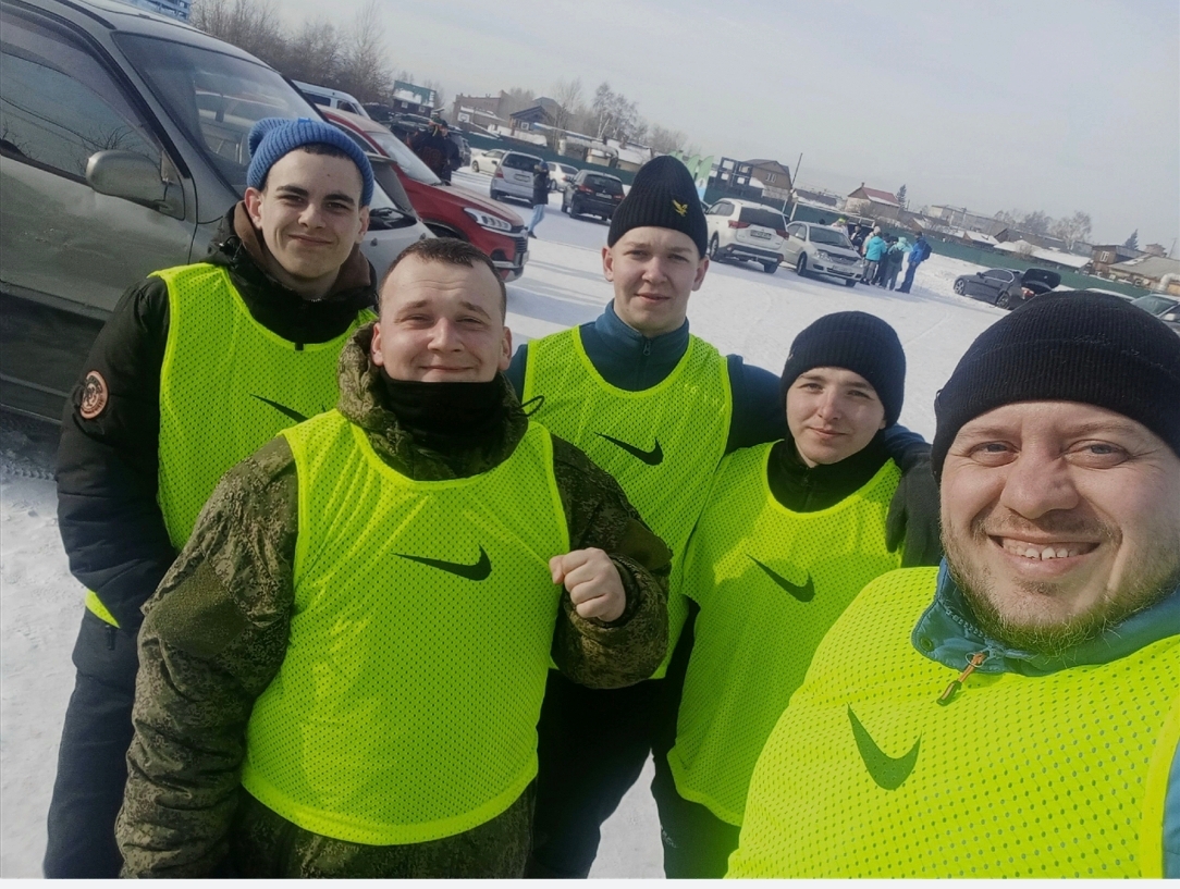 п. Седаново на открытом турнире по хоккею на валенках.