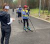 Прошли первые соревнования лыжероллеров