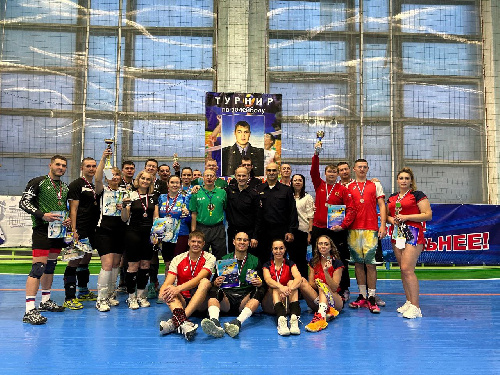 13-й традиционный турнир по волейболу памяти прапорщика милиции Максима Стародубова.