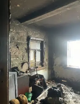 Два человека погибли на пожаре в Слюдянке 