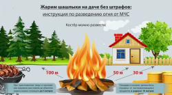 «Огонь под контролем: правила пожарной безопасности на шашлыках!»