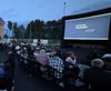 Вечерний кинопоказ под открытым небом впервые прошел в микрорайоне Северный