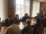 Мэр Осинского района Хошхоев Борис Михайлович провел заседание оперативного штаба по вопросам прохождения военной службы по контракту