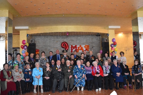 Ветераны ВОВ, труженики тыла и дети войны встретились, чтобы вспомнить былые годы и поделиться житейскими радостями