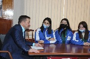 Встреча с мэром Киренского района