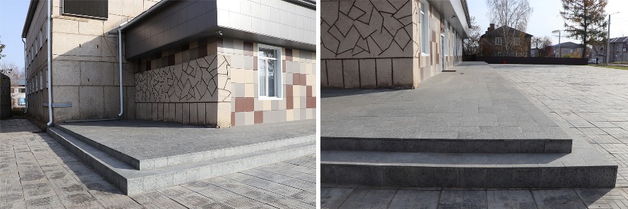 В «ЛиКе» капитального отремонтировали крыльцо