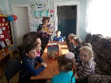 Громкое чтение в Бадарминской библиотеке