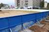 На Новом поселке в рп. Чунский продолжается строительство хоккейного корта