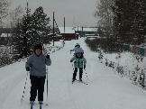 соревнования по лыжным гонкам п.Эдучанка