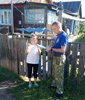 Продолжаются подворовые профилактические обходы