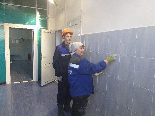 Коршуновский ГОК  начал ремонтную кампанию по обновлению бытовых помещений 