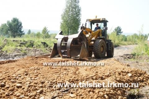 Лесозаготовители ремонтируют дорогу до Георгиевки