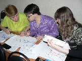 Жюри оценивает работу команд