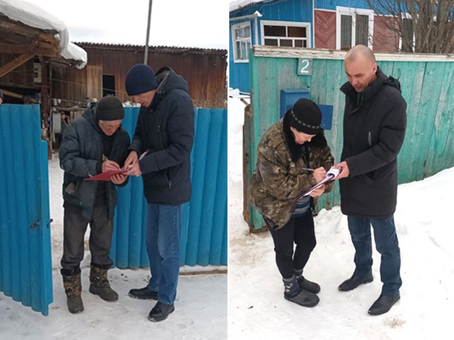 В округе стартовали подворовые профилактические обходы жителей