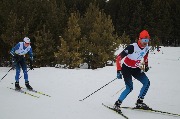 Мужская лыжная эстафета