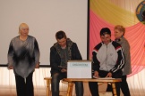 выступление команды «Переплёт» Ершовского муниципального образования