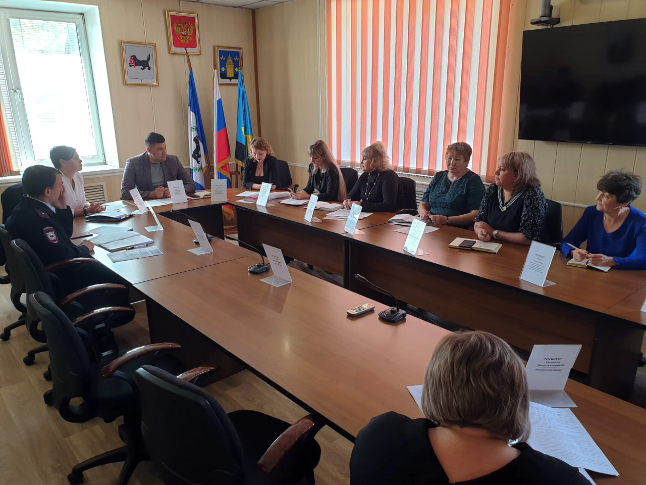 Заседание Антинаркотической комиссии Черемховского района