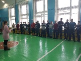 Приветствие команд