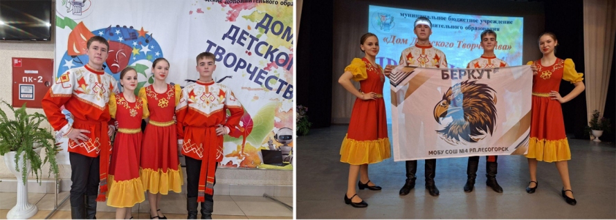Юнармейцы отряда «Беркут» стали победителями в конкурсе «Праздник танца»