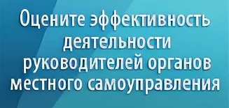 Онлайн-опрос населения "Оценка эффективности деятельности органов местного самоуправления"