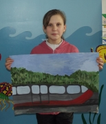 Янсон Евгения, поезд Жигалово - Москва, 11 лет