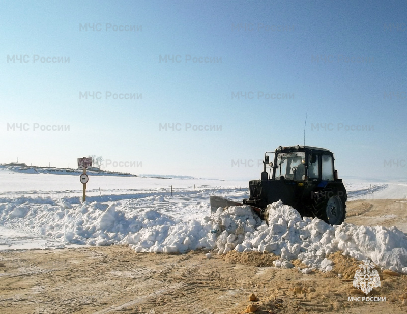 В Иркутской области завершена эксплуатация двух ледовых переправ из-за естественного разрушения льда