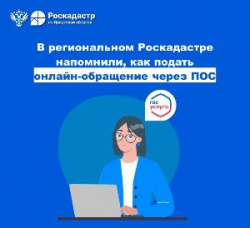 В региональном Роскадастре напомнили, как подать онлайн-обращение через ПОС