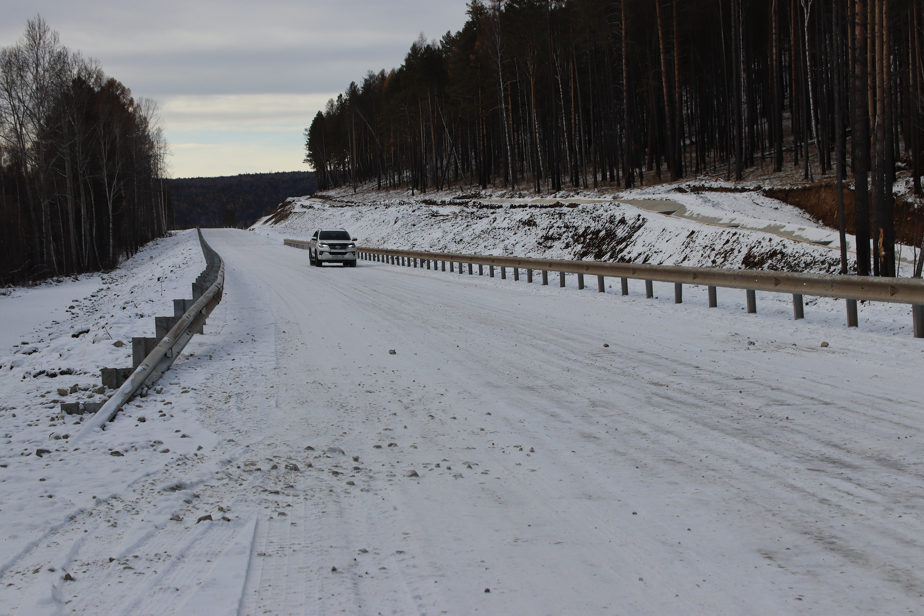 Обновленная дорога в Новостройку открыта