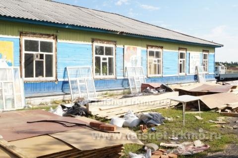 На территории лыжной базы в городе Тайшете  развернулись работы по реконструкции.