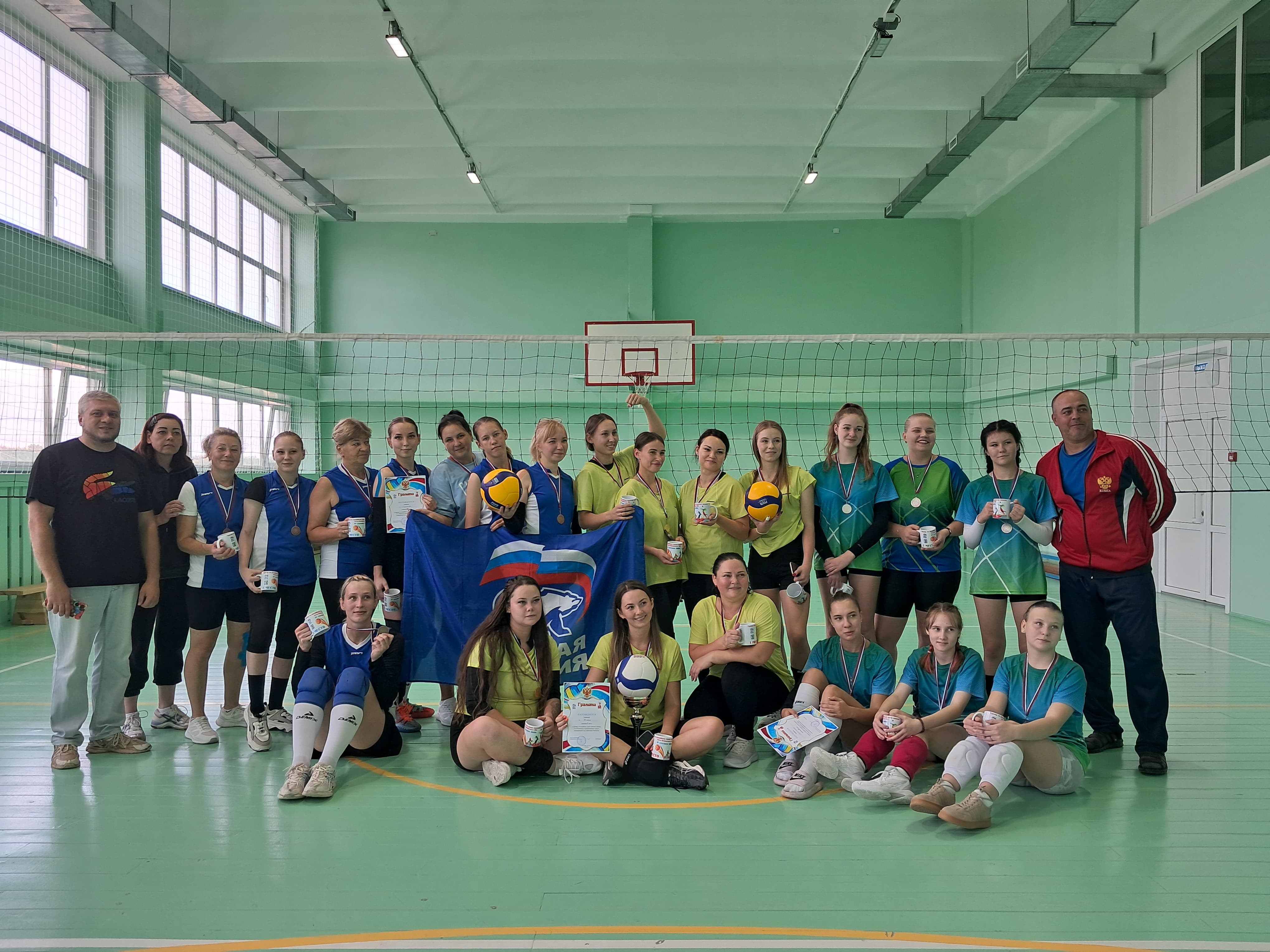 Кубок у команды п. Бадарминск