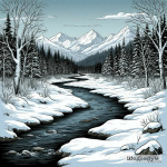 Географические объекты Иркутской области: река Зима