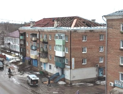 В многоквартирном доме рп. Лесогорск началась замена кровли