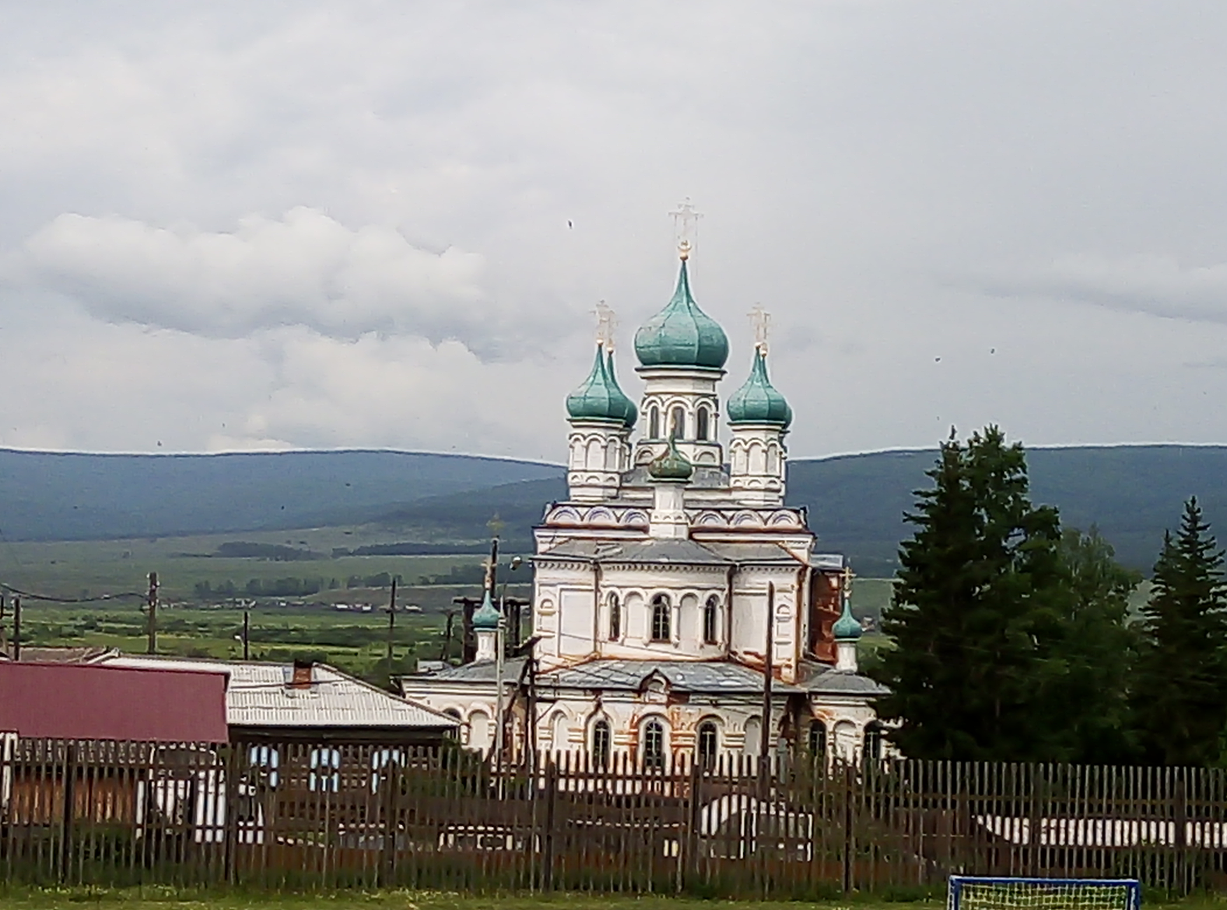 Реставрация Воскресенского собора в селе Верхоленск